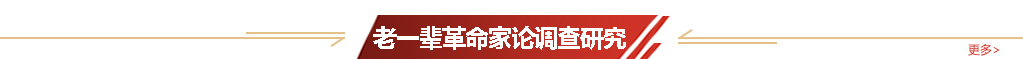 老一辈与调查研究