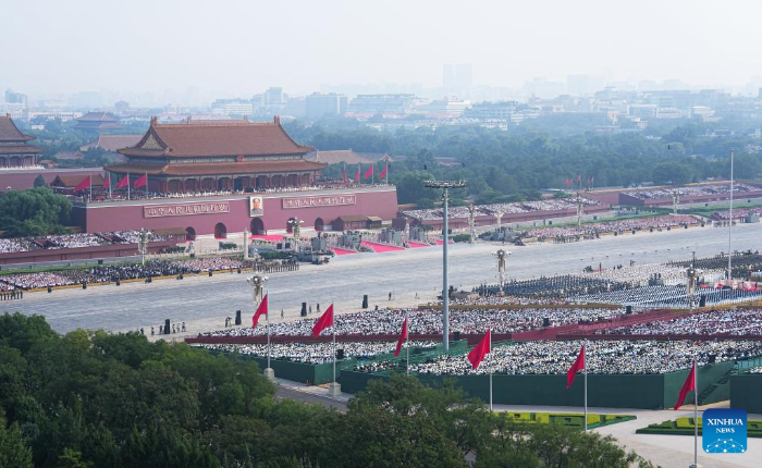 习近平：在纪念中国人民抗日战争暨世界反法西斯战争胜利80周年大会上的讲话