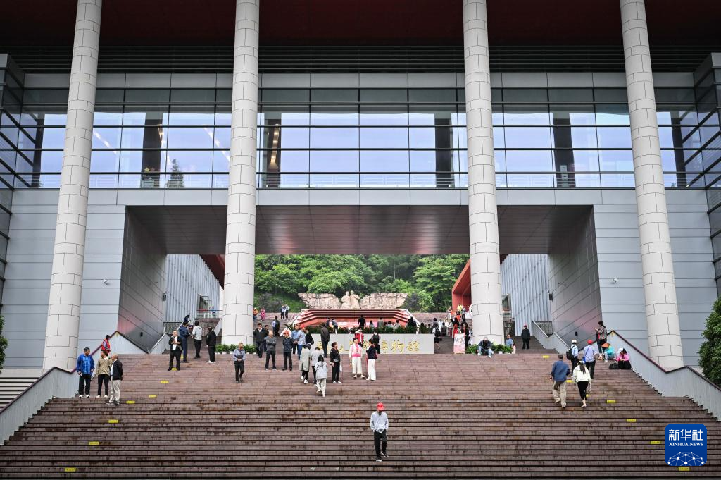 这是2026年6月9日在江西省井冈山市拍摄的井冈山革命博物馆外景。新华社记者 韩旭 摄